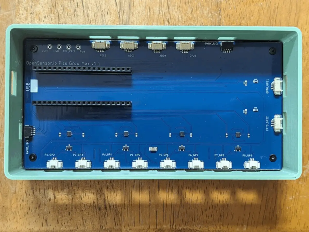 GrowMax v1.1 board, top view